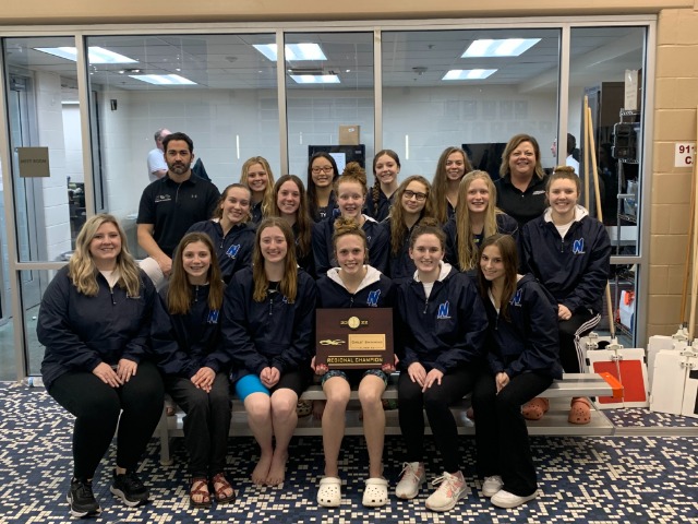 Image for Girls Swimming Wins Regionals
