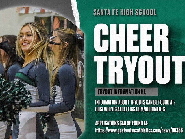 2024 - 2025 CHEER TRYOUTS INFORMATION