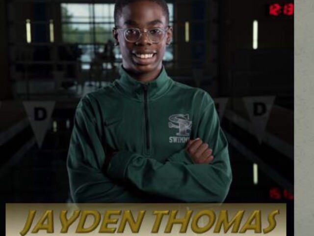 Swimmer of the Week - Jayden Thomas