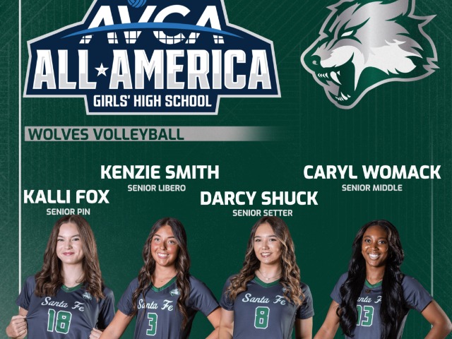 National recognition for Santa Fe Volleyball players