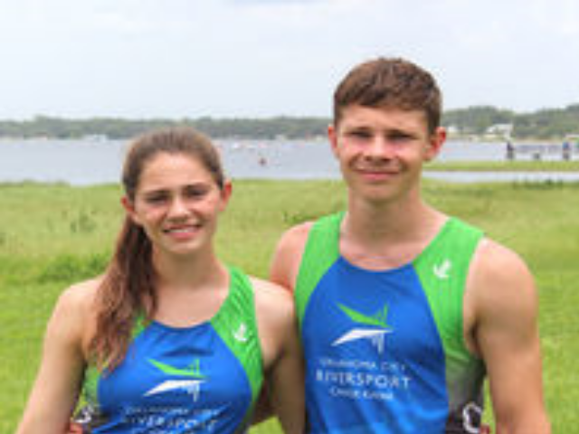EMHS siblings qualify for Olympic Hopes Canoe/Kayak team