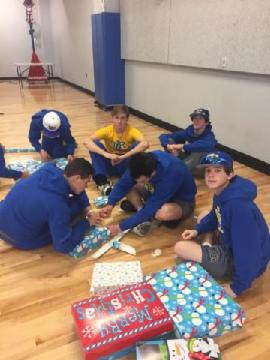 NLR Baseball Team Gives Back