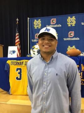 Overman headed to Air Force Academy