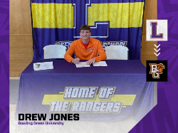 Congratulations to Senior, Drew Jones as he commits to play baseball at Bowling Green