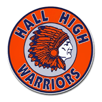 Hall High School logo
