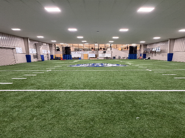 Wampus Cat Fieldhouse Turf