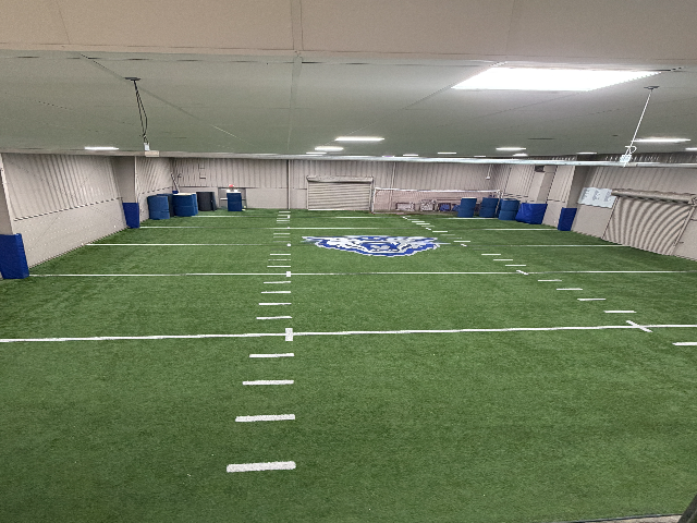 Wampus Cat Fieldhouse Turf