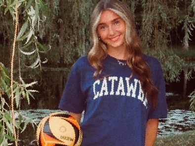 Claire Muzzio has committed to play beach volleyball at Catawba College
