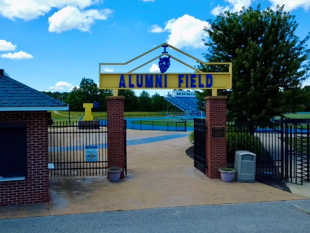 Entrance to Alumni Field at Stan Skoczen Stadium 0