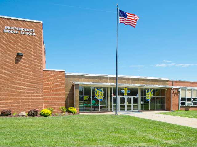 Independence Middle School Front Entrance 0
