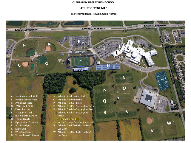 LHS Athletic Campus Map 0