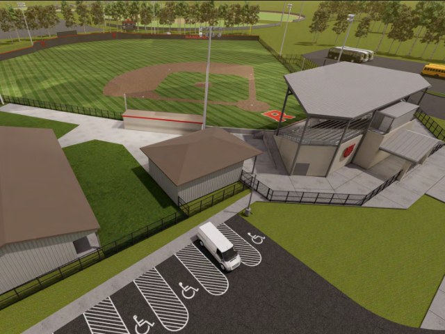 Ruston High Baseball Stadium 0