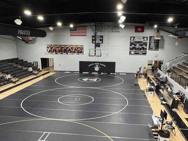 Finishing touches happening in preparation for The Battle for the Black Pearl. 4