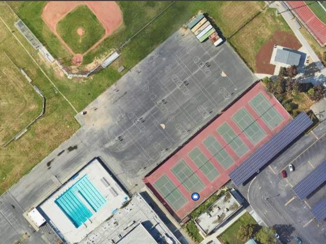 Tennis Court, Pool and Baseball Field 0