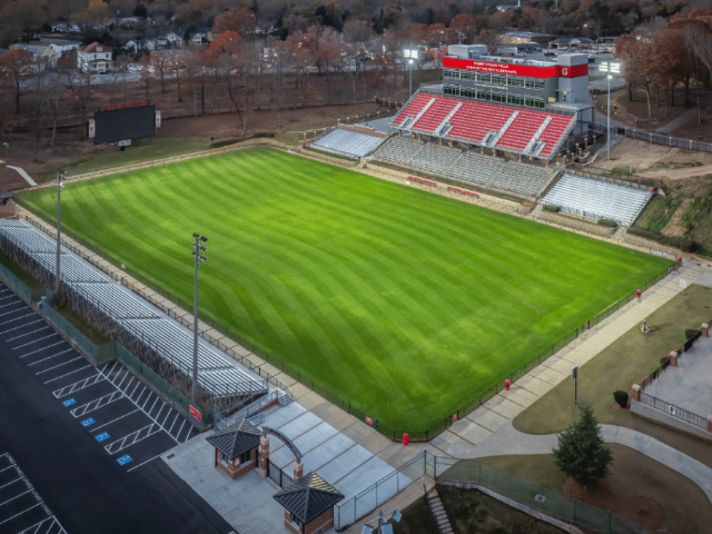Bobby Gruhn Field at City Park Stadium, home of Gainesville Red Elephant football and soccer 0