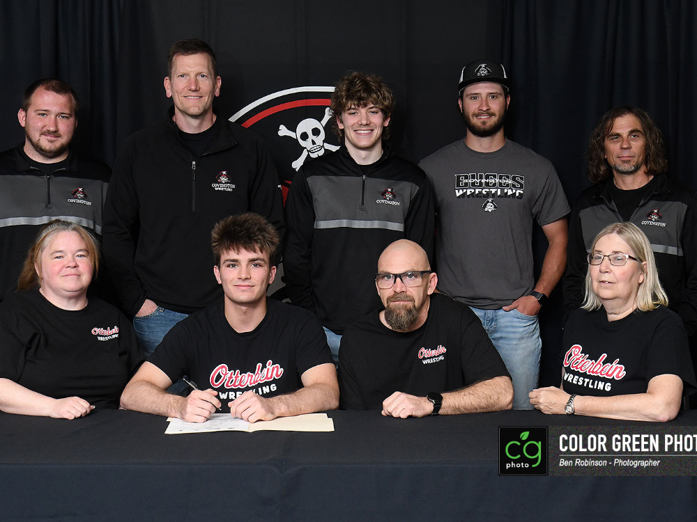 Caleb Ryman, Wrestling, Otterbein University