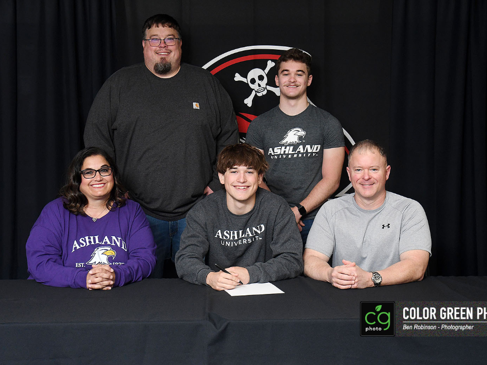 Brock Gessner, Swimming, Ashland University