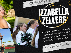 Izzy Zellers Cheer Millersville University