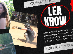 Lea Krow Softball Grove City College