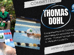 Thomas Dohl Swimming Messiah College
