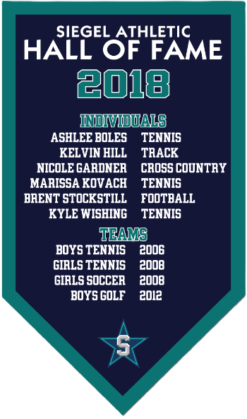 2018 Hall of Fame Class Banner
