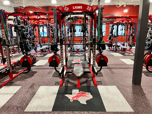 PONDER HIGH SCHOOL - WEIGHT ROOM 1