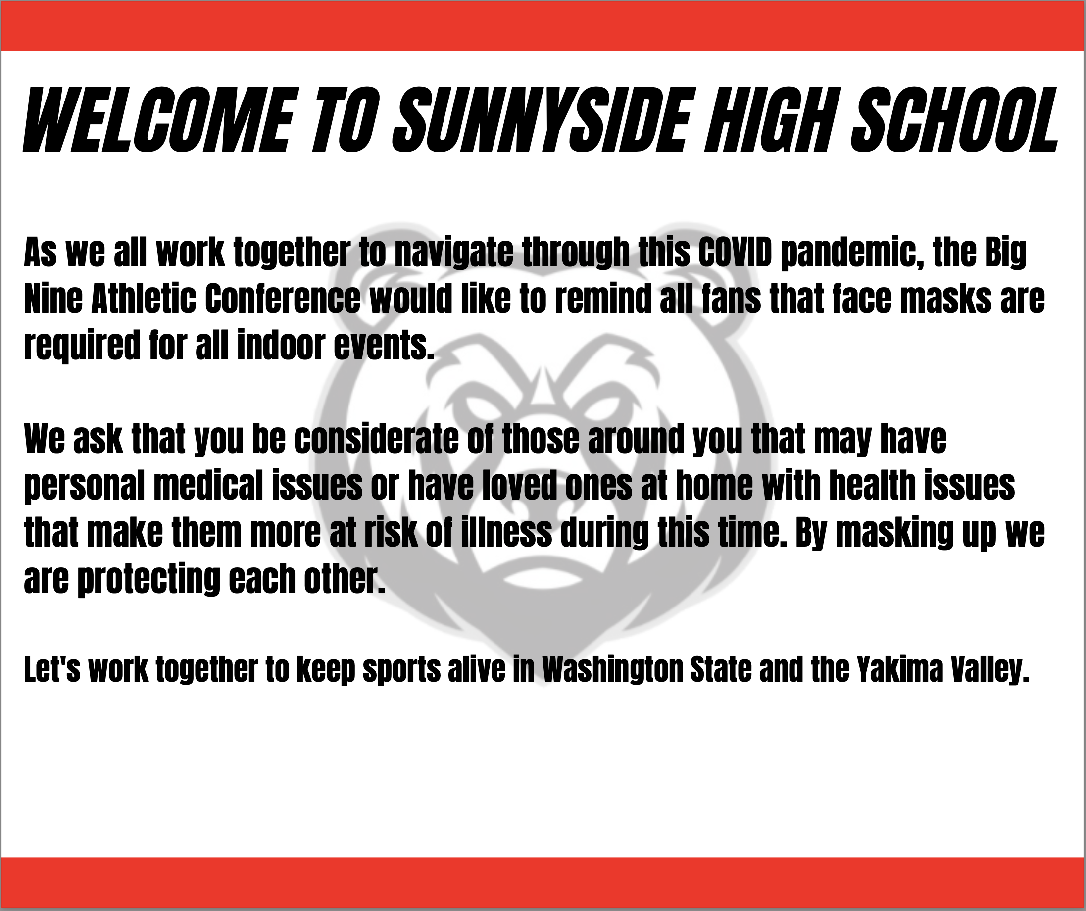 Sunnyside High School (Sunnyside, WA) Athletics