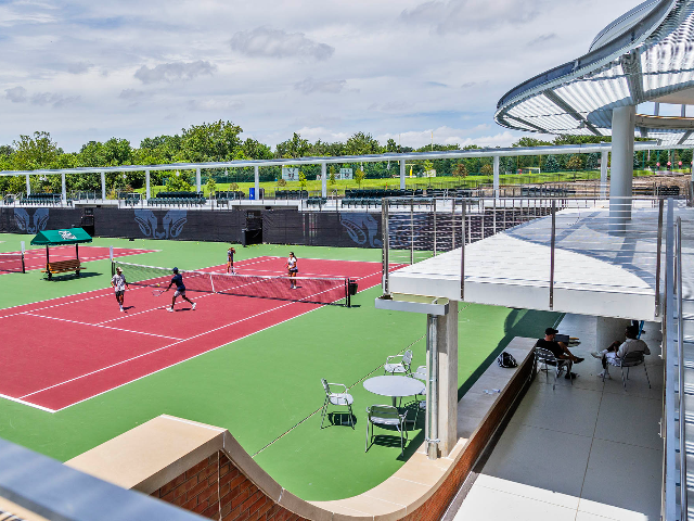 The Michael W. and Quirsis V. Riney Family Tennis Center 1