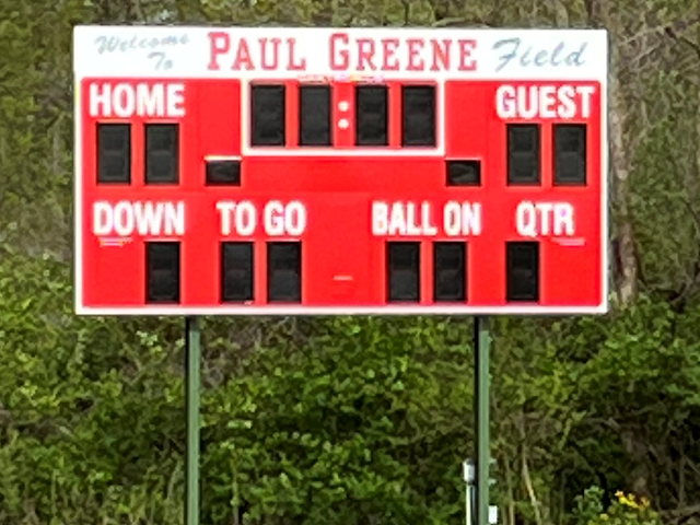 Paul Greene Field Scoreboard 0