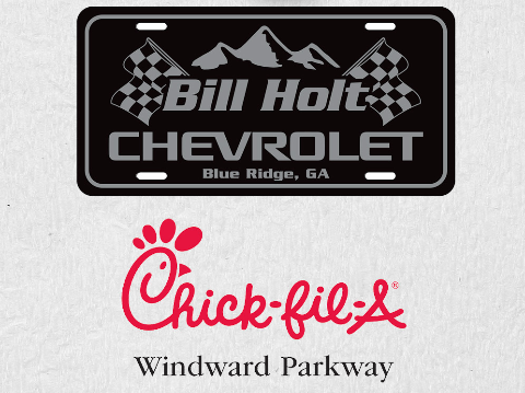 Bill Holt Chevrolet and Chick-Fil-A Winward Parkway logo