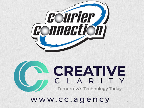 Courier Connection and Creative Clarity logo