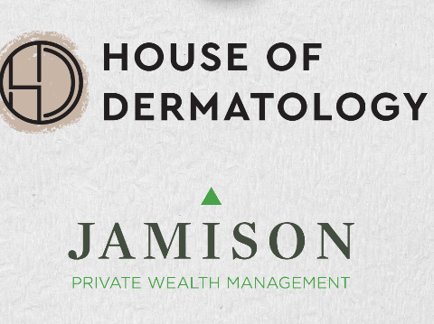 House of Dermatology and Jamison Private Wealth Management logo