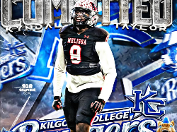 Kyndal Taylor has committed to Kilgore College!