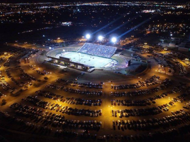 Memorial Stadium Drone 1