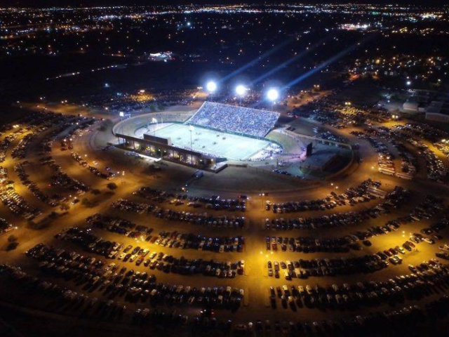 Memorial Stadium Drone 1