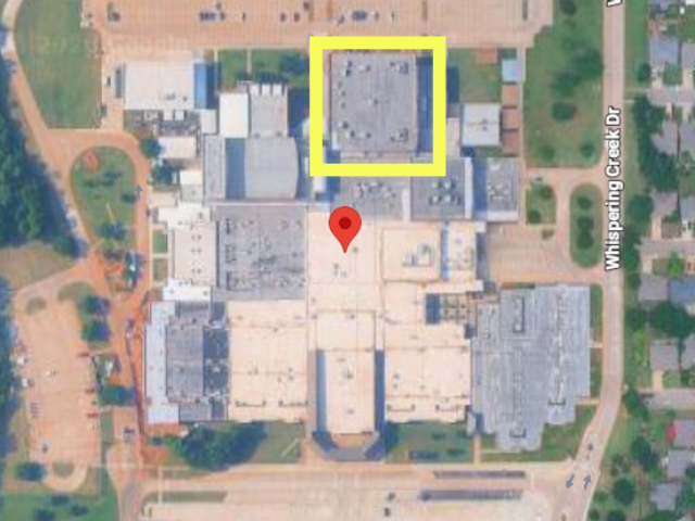 Main Gym location at Edmond Santa Fe High School