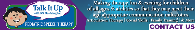 Advertisement image for Talk It Up w/ RS Goldring Inc