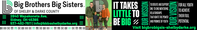 Advertisement image for Big Brothers Big Sisters/Shelby-Darke County