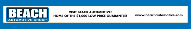 Advertisement image for Beach Automotive Group