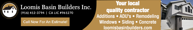 Advertisement image for Loomis Basin Builders Inc