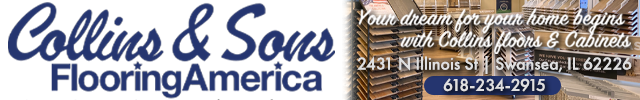 Advertisement image for Collins & Sons Flooring America