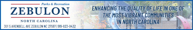Advertisement image for Zebulon Parks and Recreation