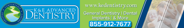 Advertisement image for K & E Advanced Dentistry