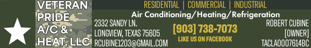 Advertisement image for Veteran Pride A/C & Heat, LLC