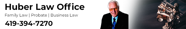 Advertisement image for Huber Law Office