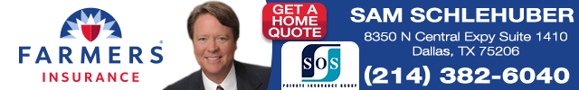 Advertisement image for Farmers Insurance Sam Schlehuber