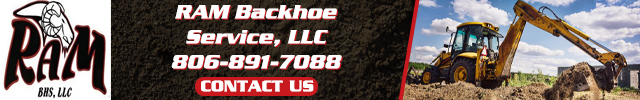 Advertisement image for RAM Backhoe Service, LLC