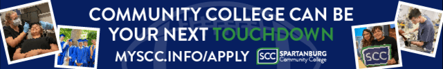 Advertisement image for Spartanburg Community College 