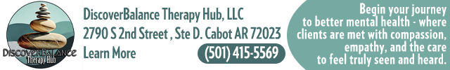 Advertisement image for DiscoverBalance Therapy Hub, LLC