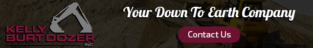 Advertisement image for Kelly Burt Dozer Inc.